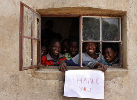 A message from the children of Simkakata