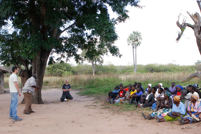 The community came together and told me they needed a new school.