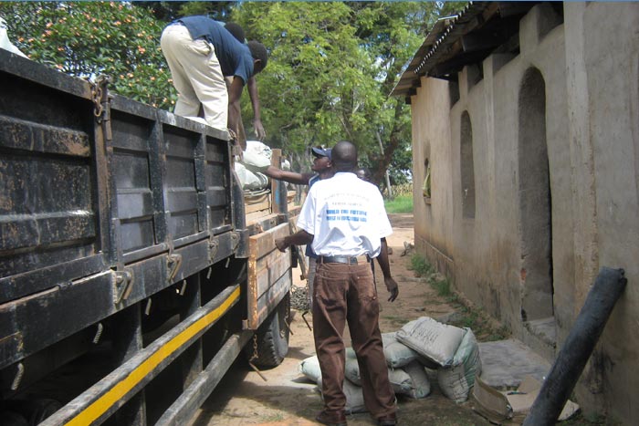 You raised enough money to buy the raw materials needed to build a classroom.